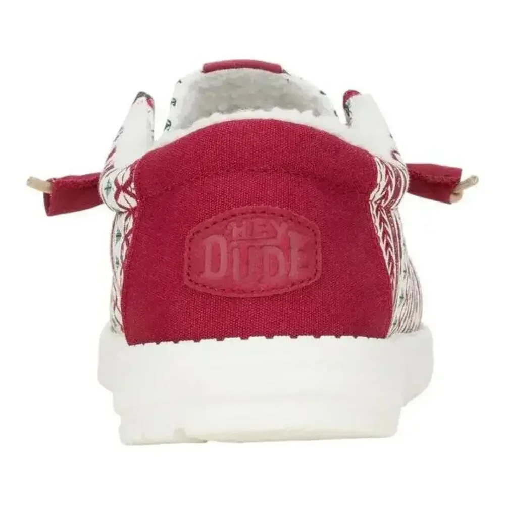 Hey Dude Wally Merry Fishmas 43485-6WE Men's Multi Slip On Casual Shoes NIN352